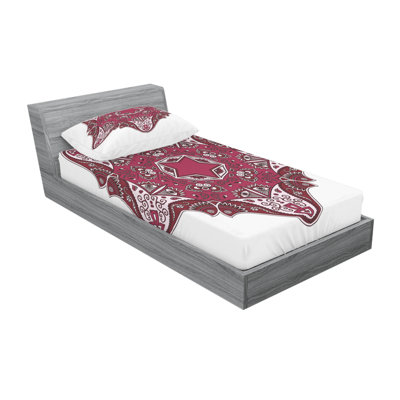 Ensemble de draps Maroon