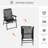 Gray Beach Chair - For Ease Perfect Relaxation Porch Seat Assembly Required With All Hardware And Clear Instructions Simple Process Outdoor