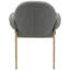 Agawam Dinning Chair 2pack Dark Grey Teddy Fabric-1004628311