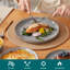 RENIOO Stoneware Dinnerware Set 16 Piece - Service for 4-897509491