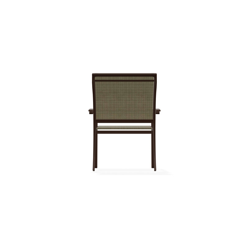 Chaise de café empilable en aluminium Bazza, Pierre Elevation, Kona