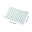 Couverture chaude en damier pour animal de compagnie, 19,69 po x 15,75 po, vert-131214732