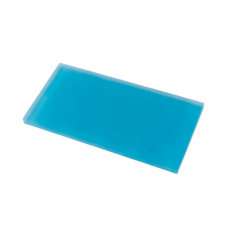 3"X 6" Matte Finished Glass Subway Tile, Ocean Blue