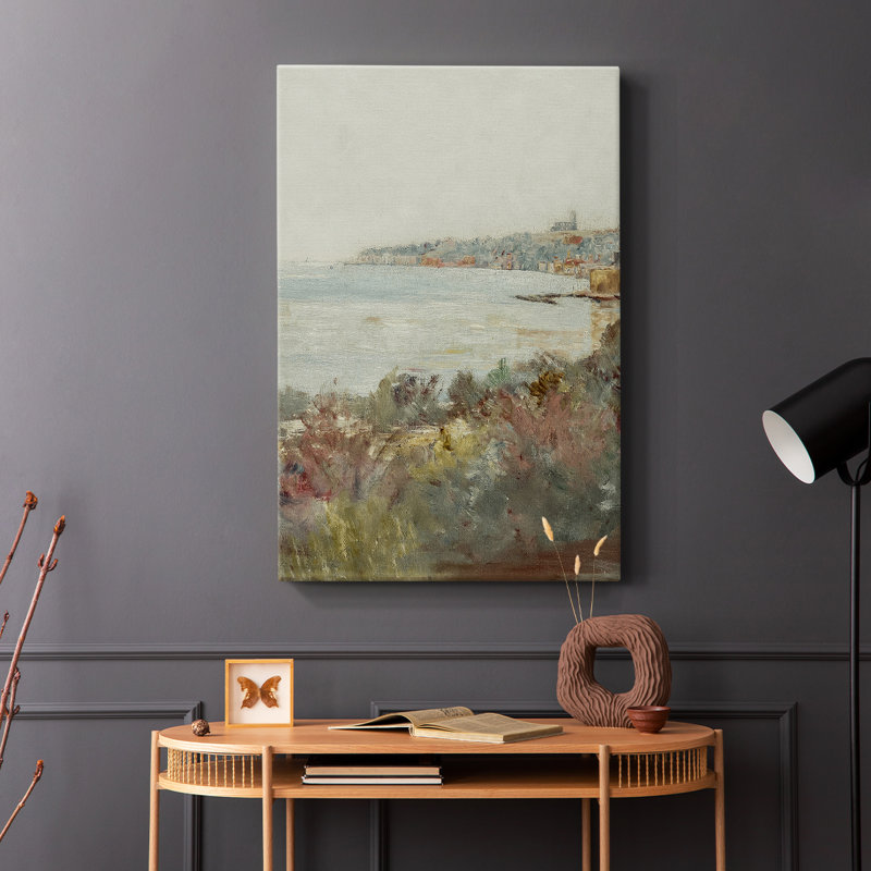 Paysage rétro CCxxvi - galerie Cavas, H 48 po x l 32 po