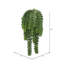 Hanging 13'' Faux Donkey's Tail Plant