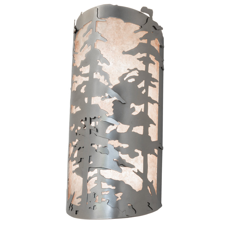 Rustic Lodge 2 - Light Flush Mounted Sconce