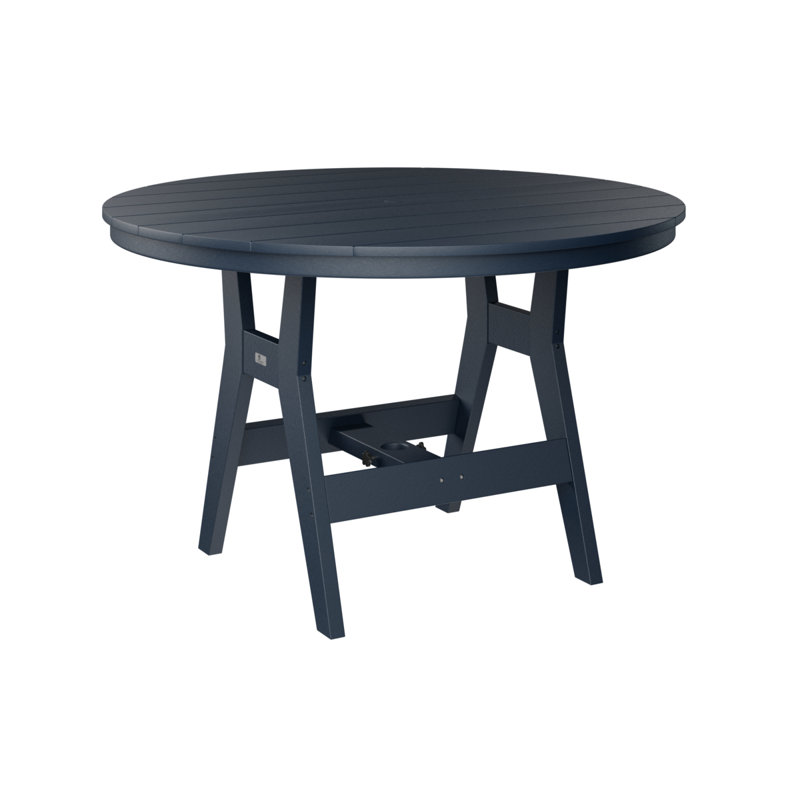 Table ronde à hauteur de comptoir 48 po Berlin Gardens Harbor, Marine, H 35,5 po x l 48 po x P 48 po