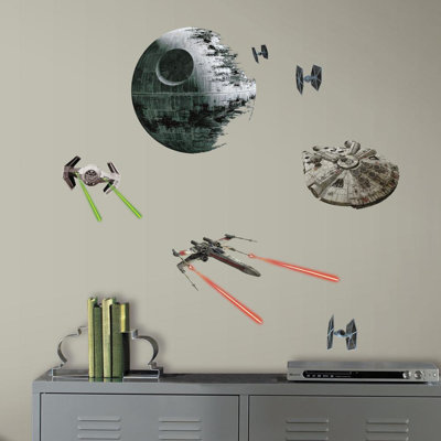 Star Wars Ep VII Movies/Music/TV/People Non-Wall Damaging Wall Decal