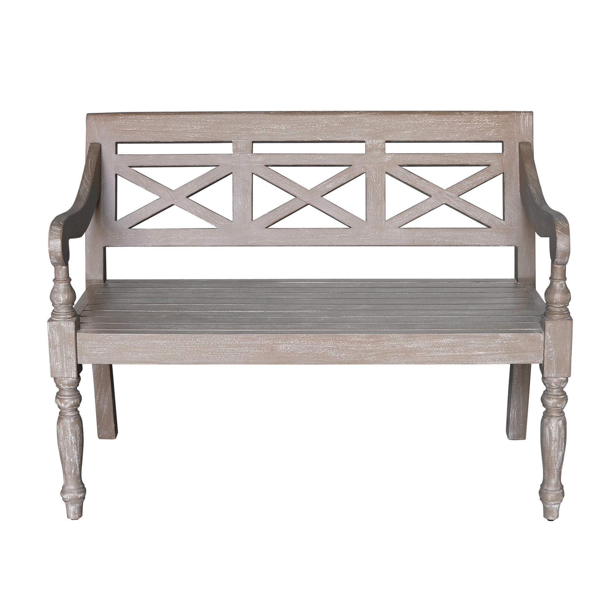 Canora Grey Billups Wood Bench & Reviews | Wayfair