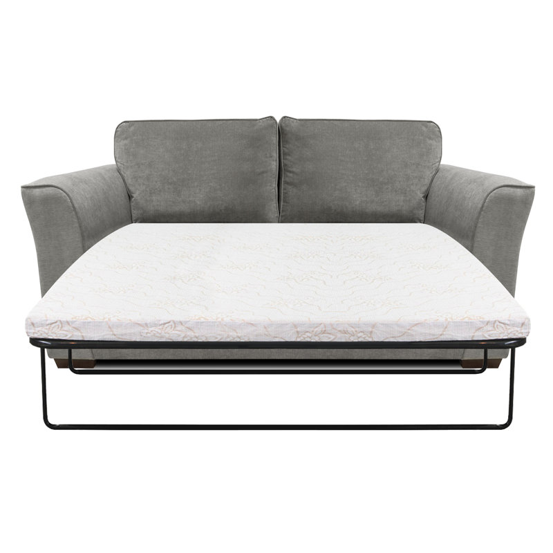 Belvidere 2 Seater Cotton Sofa Bed, Pewter