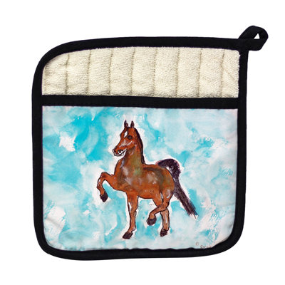 Cuisinier poignée cheval à danse betsy drake interiors