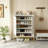 Shoe Storage Cabinet With Adjustable Shelves