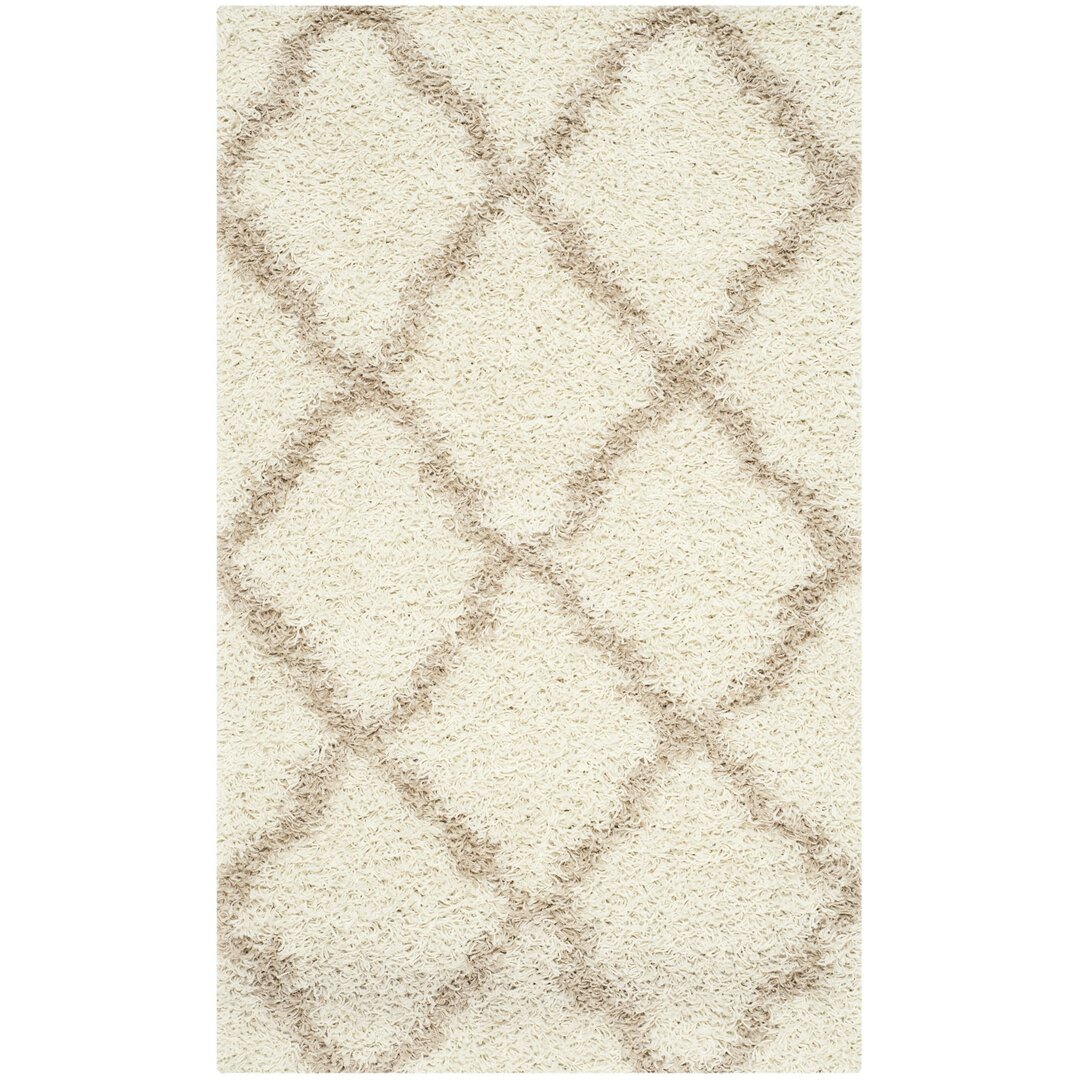 Teppich Rosalind in Elfenbein/Beige