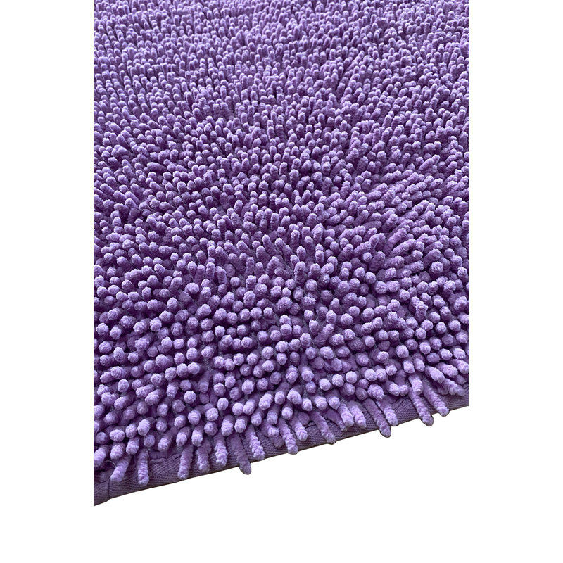 Ensemble de tapis pour salle de bain 2 pièces Aeilt, Mauve