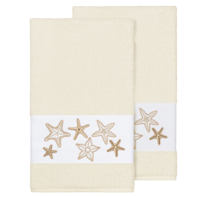 Lydia Midweight Bath Towel, Cream