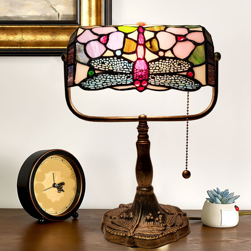 Lampe Fine Art Lighting libellule Tiffany