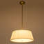 Luminaire suspendu tambour 4 lumières Basye