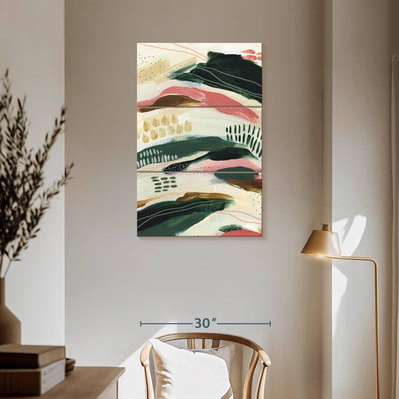 Avery Tropical Flow Abstracts Pattern II, 57" H x 36" W
