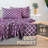 Lux Decor Collection 4 Pc Soft Microfiber Bed Sheets Set Geometric Quatrefoil Bedding-456703914-456577149