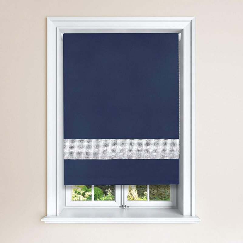 Roller Shade, Blue, 180cm W x 165cm L