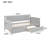Twin Size Pine Wood Daybed With Two Storage Drawers For Space-Saving Comfort And Organization.-806426591