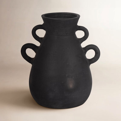 Kenshin Handcrafted Terracotta Table Vase