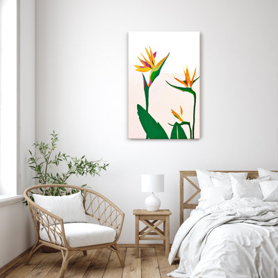 Birds Of Paradise IV Print by Stefanie Bales