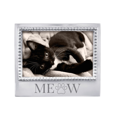MEOW Beaded 4x6 Frame  _x000D_