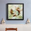 Écureuil au printemps - Peinture sur toile encadrée-398874133-398874135