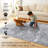 Kalini Floral Grey Performance Flatweave Washable Floral Indoor / Outdoor Rug-1913279826