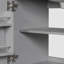 Meuble-lavabo simple 30 po avec comptoir en céramique Bivon