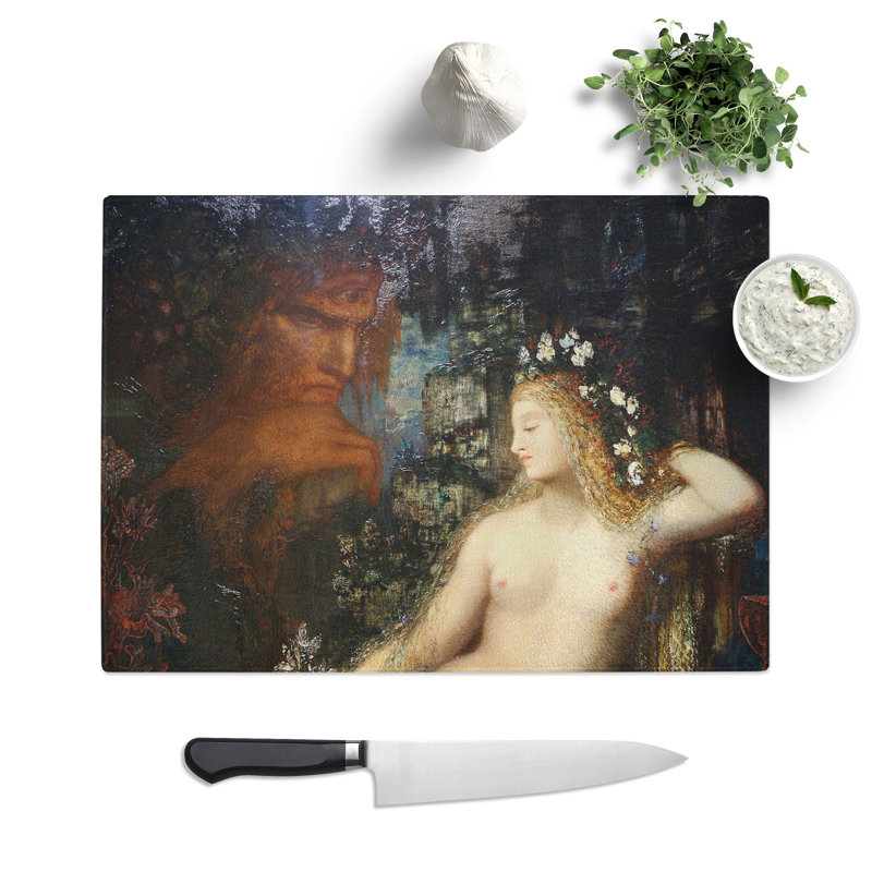 Galatea by Gustave Moreau Chopping Board, 0.4cm H x 28.5cm W x 39cm L