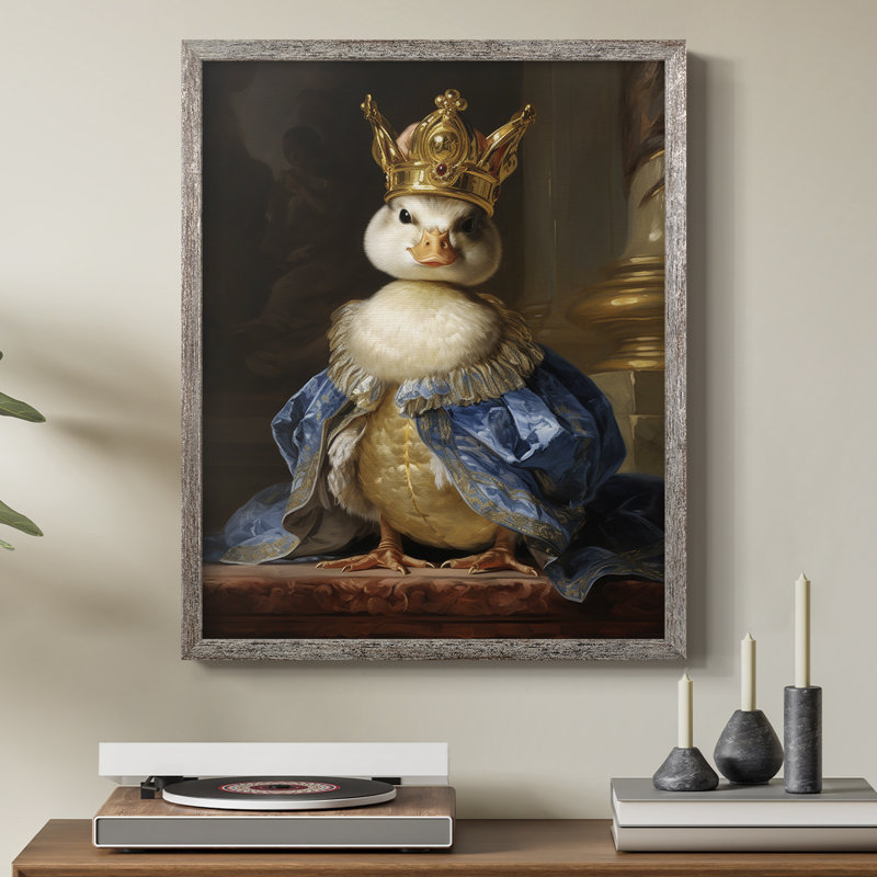 ANIMALS Series CCIV, reproduction encadrée - bois massif, H 11 po x l 9 po