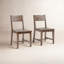 Ollie Dining Chair Set Of 2 Brown