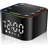 White Noise Sound Machine Noise Machine With Alarm Clock For Sleeping RGB Night Light Digital Clock Nightstand, With 30 Soothing Sounds Including Fan, Rain