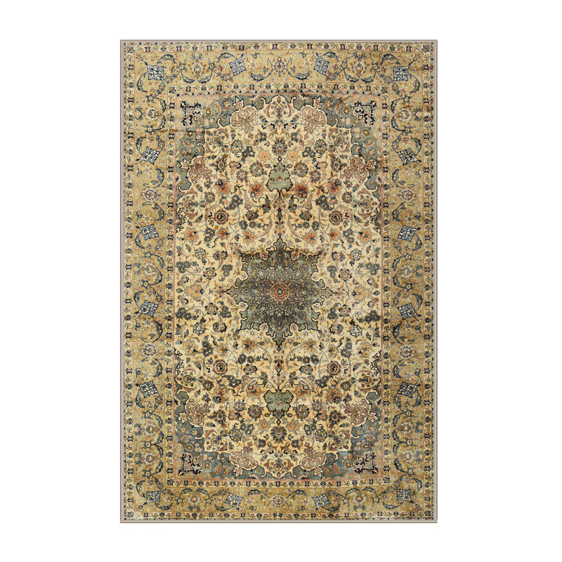 Tapis oriental beige, Rectangle 3 pi x 5 pi