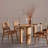 Dalisia Lesheka Side Chair in Brown