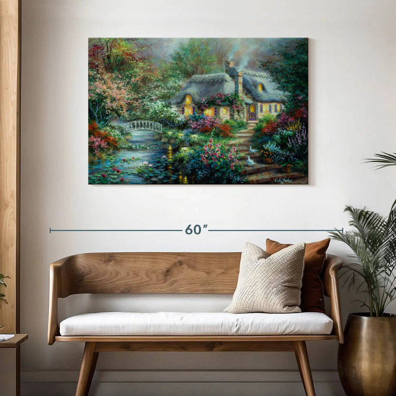 Little River Cottage, H 30 po x l 45 po