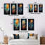 «Mystic Dreamcatcher Dreamscape», 3 pièces sur toile-529637984-529638015