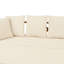 Lit de jour Wood Porch - Coussin à eau pour patio convertible et tissu