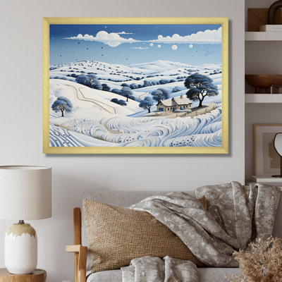 «Snow Winters Solitude I» sur toile