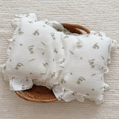 Taie d'oreiller mignonne en coton pour enfants