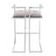  Tabouret de comptoir en velours Aurelian-1208575160