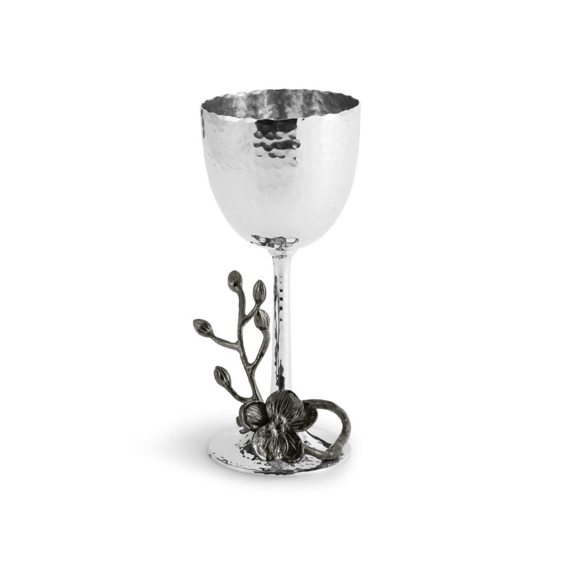 Orchid Kiddush Cup, Black