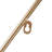 Wood and Gold Diamond Wall Shelf-427059836