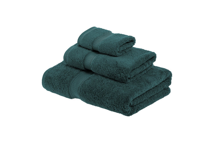 Huson 3 Piece Egyptian-Quality Cotton Towel Set