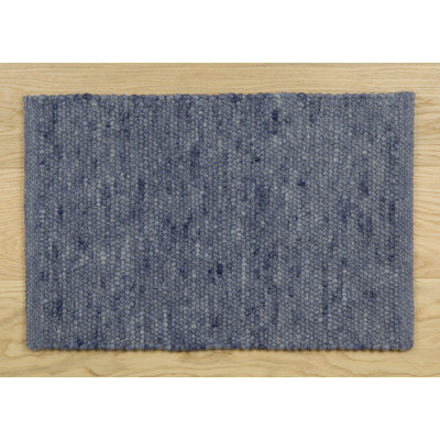 Solid Colour Wool Area Rug