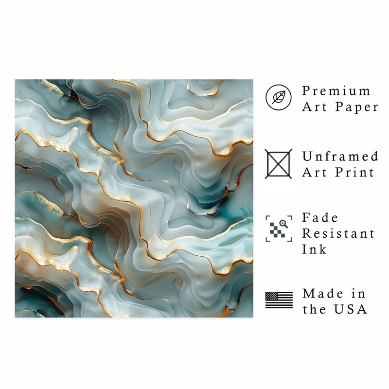 «Abstract Abstract Dreams», reproduction d'art moderne sans cadre, H 14 po x l 14 po