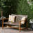 Handwoven And With Stable Metal Seat Classic Seating Iron Wood-1137016486