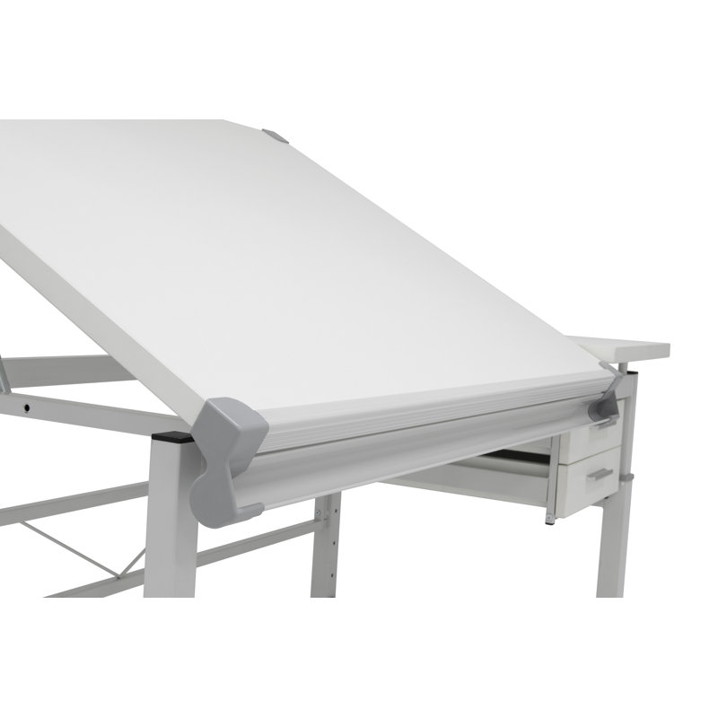 Cowie Adjustable Metal Base Drafting Table